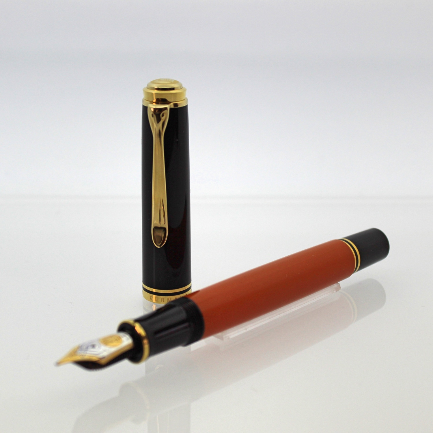 Penna Stilografica Pelikan M 800 Burnt Orange. - La Stilografica Shop